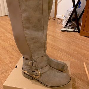 Heeled riding boots